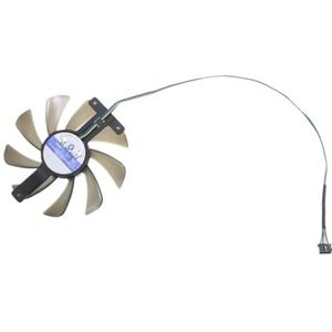 grafische kaart 87MM CF9015H12S grafische ventilator compatibel met RTX 2070 RTX 2080 RTX 2080TI grafische kaart ventilator (zwarte interface)