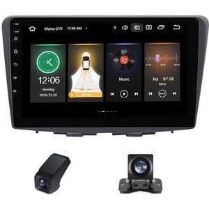 Autoradio 2 Din Bluetooth met Carplay en Android Auto,geldt voor Suzuki Baleno 2 2015-2022 9 inch met touchscreen stereo auto ondersteunt stuurbediening Achteruitrijcamera FM AM(NF-1)