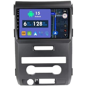 RoverOne Autoradio GPS voor Ford F150 P415 Raptor 2008-2014 Carplay Android Auto Stereo Hoofdeenheid Bluetooth WiFi Radio Speler Sat Navigatie