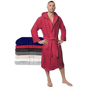 Twinzen - Badjas Mannen Katoen - Zacht en Donzig - 100% Katoen OEKO-TEX® Gecertificeerd zonder Chemicaliën