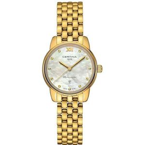 Certina D-8 Dames Gouden Horloge C0330513311800, armband