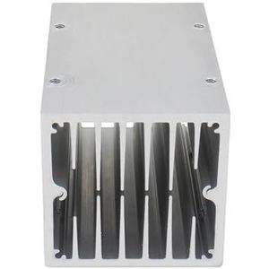 FULIMEI Windradiator Tunnel for High Power Halfgeleider Heatsink Aluminium Profiel Radiatoren Gesegmenteerde Koellichaam DIY 60 * 60(60 60 90mm)