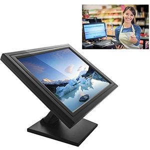 SENDERPICK 17 inch lcd-touchscreen-monitor, kassasysteem voor computer, VGA, USB, restaurant, bar, koffie, donut, winkel, menu bestellen