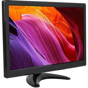 HD-kleurenscherm, 12 Inch TFT LCD-monitor Verstelbaar 100-240V voor op Reis (EU-stekker)