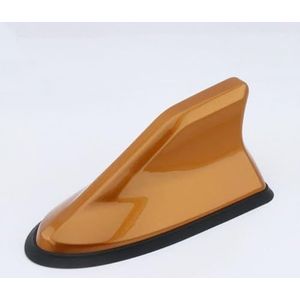 GPRTKULE Universele waterdichte haaienvin antenne sterke radio FM AM-signaal auto styling/geschikt voor C-Elysee C-crosser (oranje)