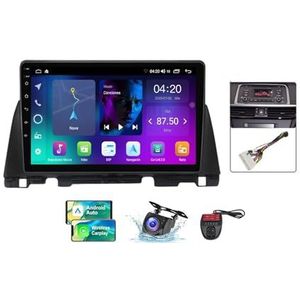 Android 13 Autoradio 2 DIN Compatibel met KIA Optima 4 JF 2015-2020 9 Inch Touchscreen Carplay en Android Auto met Bluetooth 5.0/FM RDS/Bediening op het stuur/Achteruitrijcamera(A,NF-1)