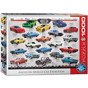 American Muscle Car Evolution 1000-delige puzzel