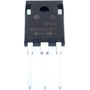3-10 stks MBR60200PT Grote stroom schottky diode 60A 200 V TO-247 High power elektronische componenten op voorraad(MBR60200PT (3pcs))