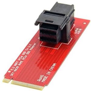 CY U.2 U2 Kit SFF-8639 NVME PCIe SSD Adapter voor Moederbord Intel SSD 750 p3600 p3700 M.2 SFF-8643 Mini SAS HD