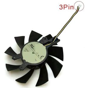 T128015SH 75mm 49 * 46 * 17mm 0.32AMP 4Pin For Hasee GM50Ti GTX750Ti GTX950 GTX960 Graphics Video Card VGA Fan(T128015SH-A)