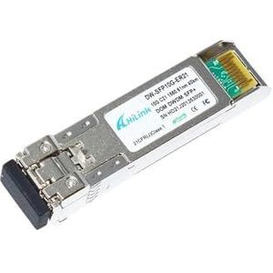 (1-10 stuks) Dual Fiber 10G CH17-61 DWDM SFP + 80 km 100 GHz (10 stuks)
