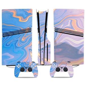 Voor PS5 PRO Skin Digital Edition Console En Controller Vinyl Cover Skins Wraps Krasbestendig, Compatibel Met Voor PS5 Digital Edition Pro 89538 Geen Schuimvorming Bubbelvrij