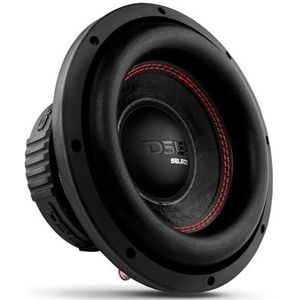 DS18 Car Audio Subwoofer 8"" Inch 400w Watt 4Ohm SVC Single Voice Coil SLC8S