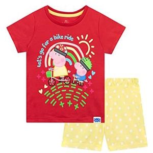 Peppa Pig Meisjes Korte Pyjama Rood 98