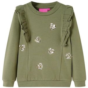 Kindertrui 104 kakikleurig