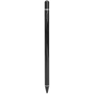 Hoge Nauwkeurigheid Elastische Penkop Magnetische Styluspen voor Smartphone-tablet met 20 Uur Batterijduur en Gemakkelijk Te Gebruiken (BLACK)