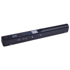 Draagbare documentscanner, Scanner Document Draagbare A4-scanner for documenten Boeken Kantoor Handheld mobiele scanners JPG/PDF 900DPI voor desktop/laptop, reisvriendelijke scanner(Nero)