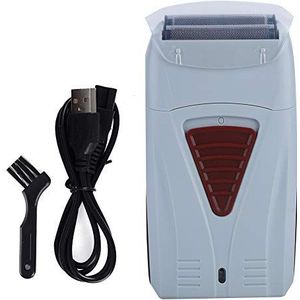 Oplaadbare Folie Scheerapparaten Elektrische Tondeuse Trimmer Dubbele Hoofd Scheermes Vergeldende Scheerapparaat Met Usb Oplaadkabel