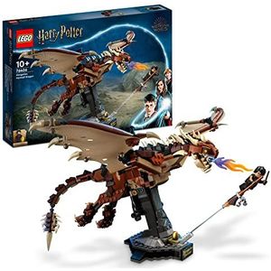 LEGO 76406 Harry Potter Hongaarse Hoornstaart draak Speelgoed, Tovenaarswereld Interieur Accessoire Cadeau met Figuren om te Verzamelen