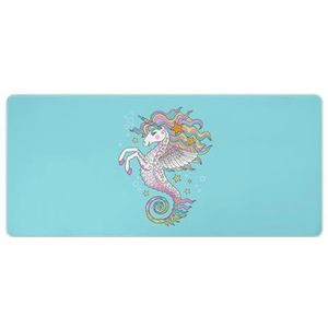Seahorse Fantasy Mode Bureau Muismat Antislip Gaming Muismat Accessoires Decor 40x90cm