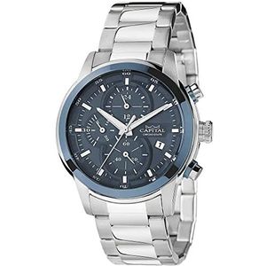 Capital AX502-2 Time For Men Chronograaf Horloge Trendy, Armband