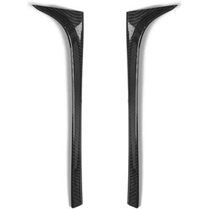 Automotive Spoilers Vleugels Voor VW Voor Golf 7 7.5 Voor MK7 Voor MK7.5 2014-2018 2 Stuks ABS Auto Achterruit Zij Kofferbak Spoiler Canard Canards Splitter(Carbon Fiber)