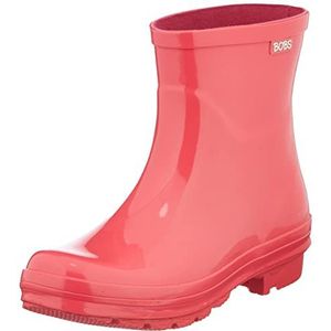 Skechers Rain Check Neon Puddles Rubberlaarzen voor dames, Hot Pink Rubber, 38 EU
