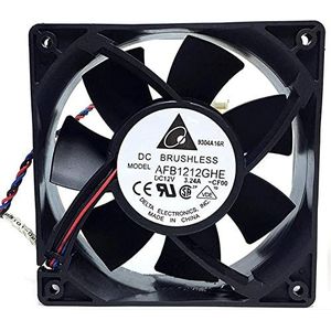 Original 12038 AFB1212GHE DC12V 3.24A large wind speed control computer fan
