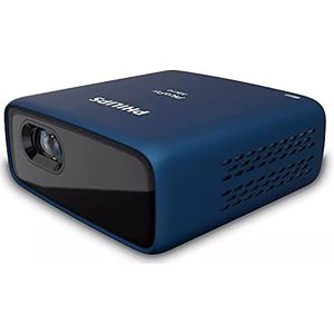 Philips Videoprojector - Beamer - Mini-projector - PicoPix Micro Blue videoprojector - Blauw - 7,6 cm x 7,5 cm x 3,4 cm - PH-PICO-Micro-Blue