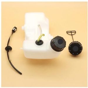 onderdelen Brandstoftankdop Brandstofleidingslang Doorvoertule Geschikt for GX35 GX35NT HHT35S UMK435 4-takt benzinemotor Motor Strimmer Borstel Cu