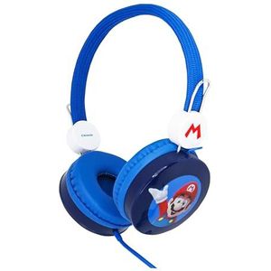 OTL Technologies SM1109 Super Mario Kinderhoofdtelefoon met kabel Blauw