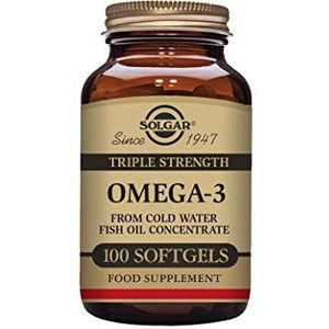 Solgar Triple Strength Omega-3 Softgels - Pack of 100