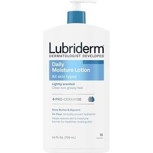 Lubriderm Daily Moisture Lotion, 24 Ounce by Lubriderm