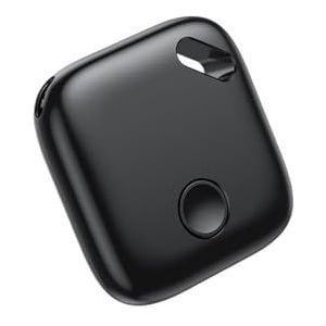 Mini Tracking Device for Find My Key Smart Tag Kind Finder Huisdier Auto GPS Verloren Tracker Bluetooth Systeem(Black)