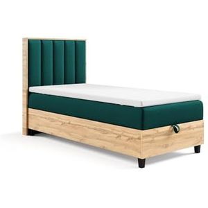 Best For Home Boxspringbed met bedkast Trinity K-10 Plate Single Bonell binnenvering incl. Topper, met levering Opbouwservice