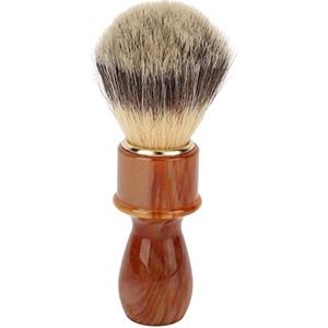 Scheerkwast, Haarscheerkwast voor Mannen, Scheerkwast voor Zeep Scheerkom en Borstelset Zachte Haren Harshandgreep Schuim voor Het Scheren Scheeraccessoires