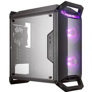 Cooler Master MasterBox Q300P pc-behuizing 'Micro-ATX, Mini-ITX, RGB LED, zijvenster' MCB-Q300P-KANN-S02