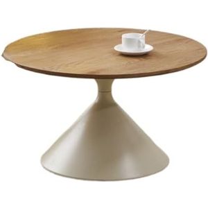 Moderne Woonkamertafel Crèmekleurige Ronde Salontafel Home Designer Woonkamer Moderne Massief Houten Gastgezin Eenvoudige Scandinavische Stijl Koffietafel(B,L)