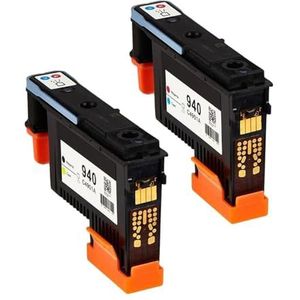 Printerkop for Officejet Pro 8000 8500 8500A C4900A BK Y C4901A C MA(1 set 2 pcs)