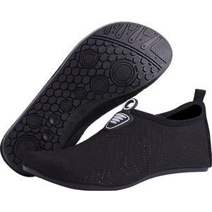 Waterschoenen for dames en heren, instappers for blote voeten, aqua yogasokken for zwemmen, zwembad, strand, surfen, rivier(17,Xxl-2 pair)