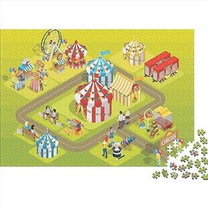 Speelplaats legpuzzels voor volwassenen puzzel educatief familie uitdagende spellen woondecoratie puzzel leren educatief speelgoed als kerst verjaardagscadeaus 300 stuks (40 x 28 cm)