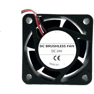 2 PCS 4015 Brushless Fan DC 5V 12V 24V 4cm 40mm Cooler Cooling 40X40X15mm XH2.54-2Pin(2pcs 24V)