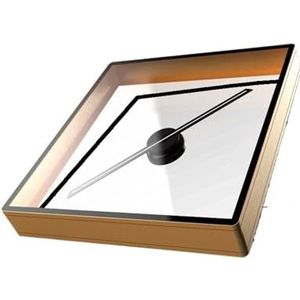 42 cm/16,53 inch ventilator en 45 cm afdekking 3D-ventilator hologramprojector op afstand reclamedisplay led-bord holografische lampprojector waterdicht Levendige beelden(P45 set Gold)