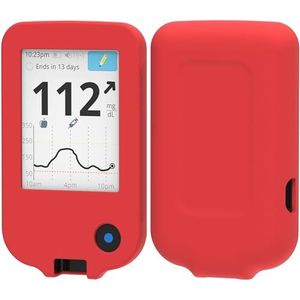 foto-kontor Koffer compatibel met Abbott Freestyle Libre 3 Silicone Sleeve rood