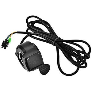 Scooter Thumb Throttle Accuspanning Display Thumb Throttle Scooter Duimbediening Ebike Scooter 12V - 99V voor Scooter