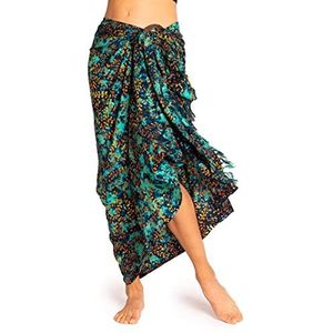PANASIAM Sarong B117 capsella turquoise, L