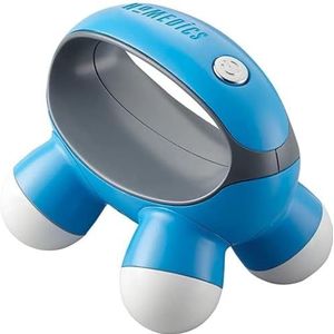 Homedics Mini-handmassageapparaat met vibratie, werkt op batterijen (kleur kan variëren)