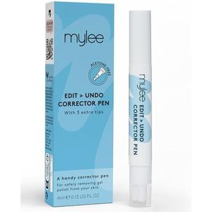 Mylee - Edit Undo - Hervulbare Nagellak Correctorpen - Gellak Remover zonder Aceton met Reservetips