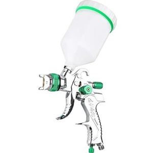 Spuitpistool 1,4/1,7/2,0/2,5 mm stalen spuitmond DIY spuitverfset Draagbare autolakspuitpistool(1.4-1.7-2.0-2.5mm-B)