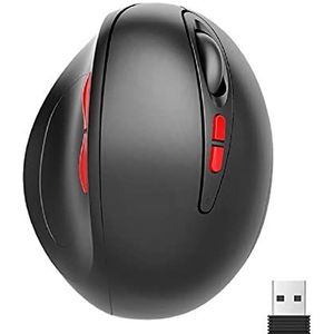 SUYING Gaming Draadloze Muis, verticale Ergonomische Oplaadbare Mause Usb 7 Key Magic Mouse voor PC Laptop Notebook Computer Desktop (Batterij)